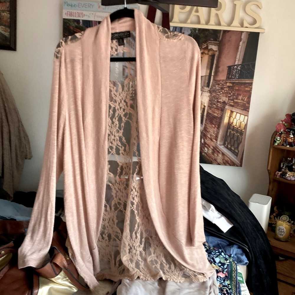 NWT Forever 21 women’s plus size 2x pink sweater